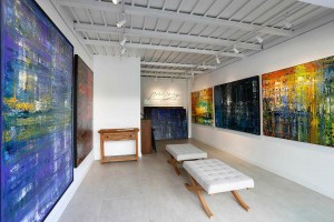 Norberto Noschang. Ateliê do artista plástico no Open Mall. Fotos de Fabio Rossi