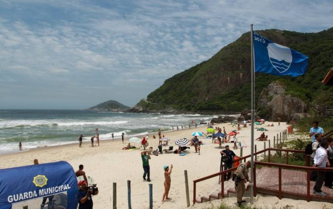 Prainha Recebe Bandeira Azul