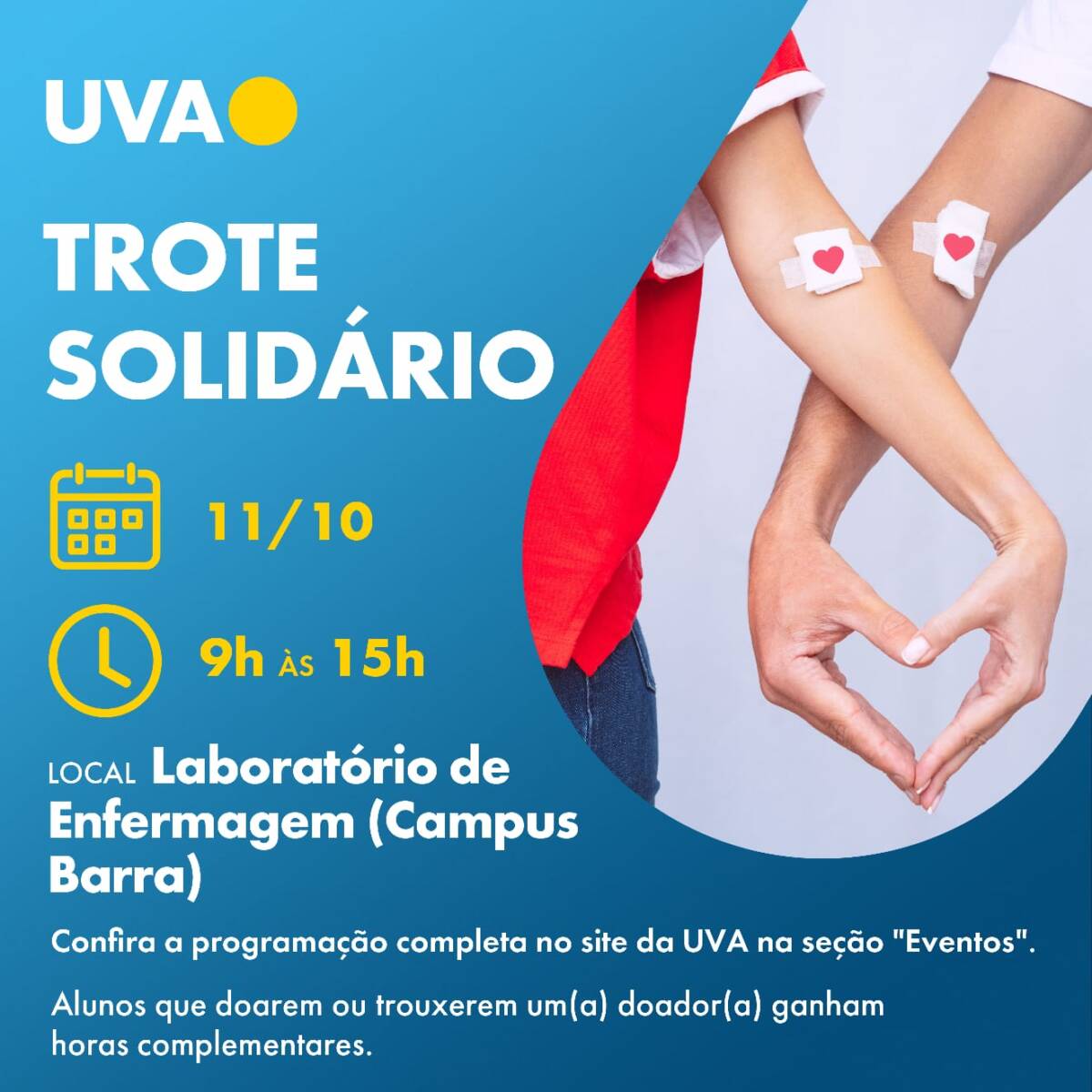 Doacao De Sangue Uva Barra
