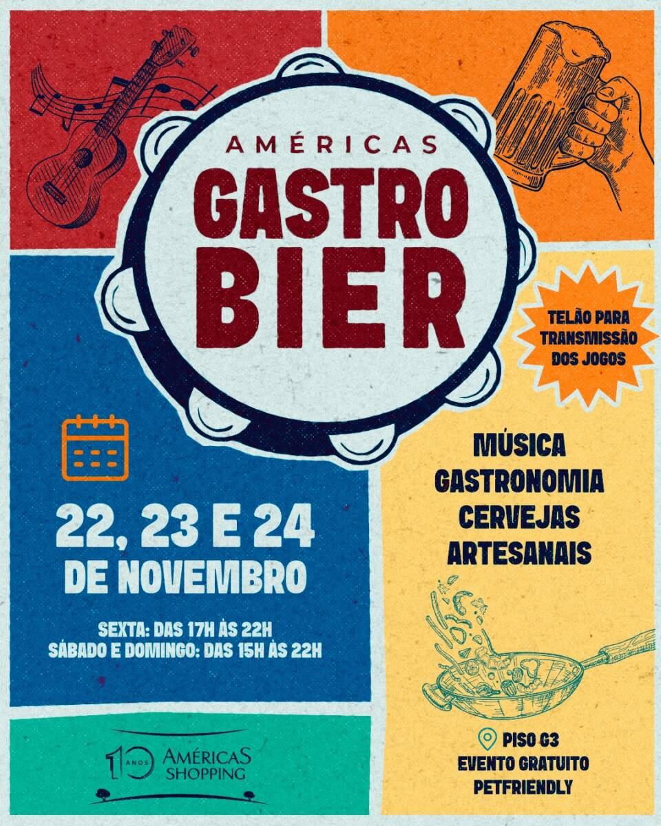 Gastro Bier Neste Fim De Semana No Americas Shopping