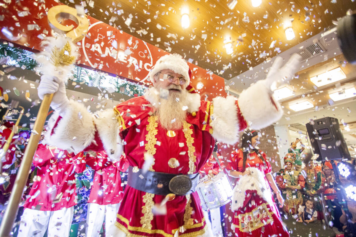 Papai Noel Américas Shopping