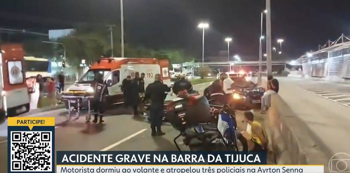Policiais Atropelados