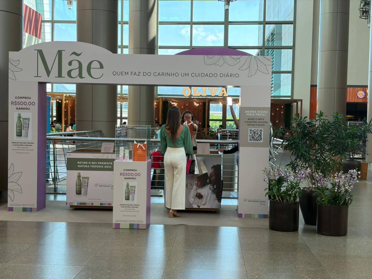 Campanha Dia Das Maes Shopping Metropolitano Barra 1